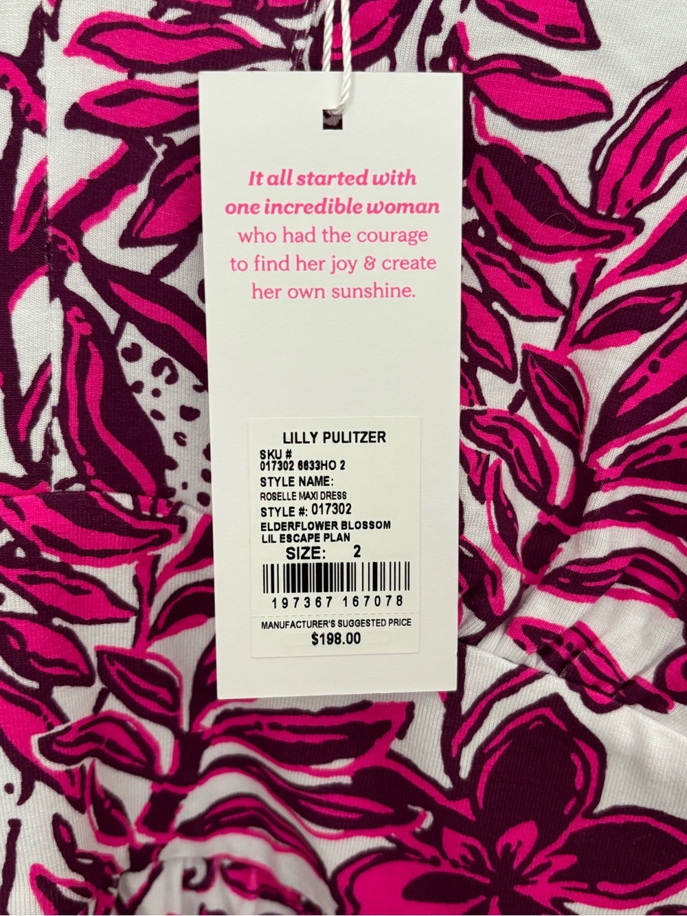 NWT Lilly Pulitzer Roselle Maxi Dress - Picture 3 of 5